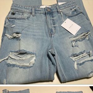 KanCan Taylor High Rise Boyfriend Jeans NEW 7 27